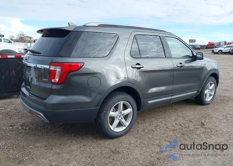 2017 Ford Explorer Xlt z USA, uszkodzony, nr VIN 1FM5K8D81HGB32987